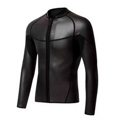 해루질 투피스 서핑수트 잠수복 다이빙 슈트 남성 다이빙, 2mm 글로시 글루 상의