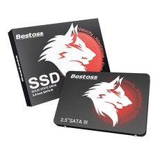 Bestoss SSD 1TB 2.5인치 내장 하드 드라이브 PC 또는 노트북용 SATA III 6Gb/s 내부 상태 드라이브 최대 550MB/s 사무실 학생 홈 엔터