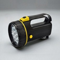 LED 대형 손전등 야간 캠핑 낚시 작업용 써치라이트 강력 랜턴, 1개