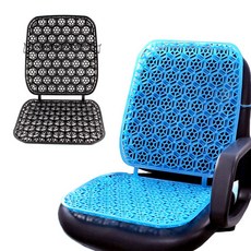 만능 쿨시트 통풍시트 ( 화물차 지게차 택시 버스 트럭 여름 기능성 의자 방석 카시트 ), 블랙 1P, 1개