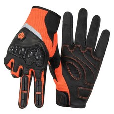 검도 장갑 보호대 글러브 2mm 장비 호완 1개, V032-오렌지