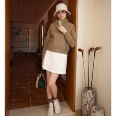 엘르골프 여성 가을ㅡ초겨울 변형 플리츠 스커트6K61802