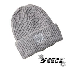 極雪行者SW-L15美麗諾羊毛混紡針織帽，超保暖柔軟反摺設計，男女通用高CP值