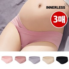 이너리스 V라인 임산부 순면팬티 no.04 임부팬티 3매세트