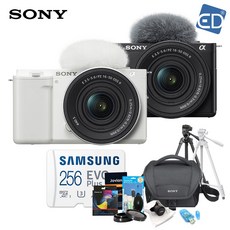 소니정품 ZV-E10K 16-50mm II + 256G 패키지 미러리스카메라/ED, 02 ZV-E10화이트+16-50mm 패키지