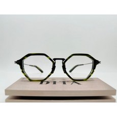 Dita光學眼鏡DTX-448綠銀款#嘉晏授權#眼鏡界勞力士#美國品牌，舒適配戴，展現個人時尚品味, 1個, 綠銀