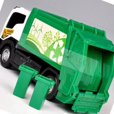 룰루 트럭 프라모델 모형 청소차 미니어처 7.5인치 친구선물 사랑의선물, 1개