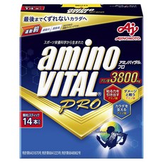 아미노바이탈 프로 3800mg 14포 aminoVITAL 아미노산 BCAA 등 비타민 함유 보충제, 1개, 61.6g