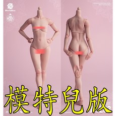 WorldBox AT203 1/6 女素體 模特兒版, 1個, 淺麥色