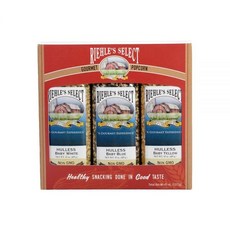 리엘의 엄선된 팝핑 콘 3팩 \"헐리스\" 고메 팝콘, 3 Bottle Hulless Set