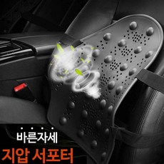 바른 허리지압 서포터 허리착 바른허리 교정 등받이