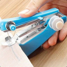 휴대용재봉틀 미니손재봉기 간단수선 옷수선 여행용휴대, 상세페이지 참조, 화이트
