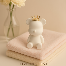 석고방향제 왕관베어브릭 답례품 선물용 차량용 인테리어소품, 1개, 3ml