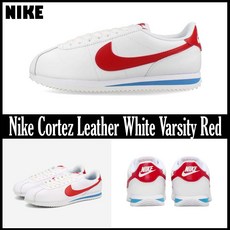 [국내매장판]나이키 코르테즈 여성 운동화 흰빨 스니커즈 클래식 데일리 W NIKE CORTEZ