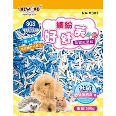 NEW AGE 繽紛好舒芙 低敏紙墊料, 1個, 水藍白,270g, 270g
