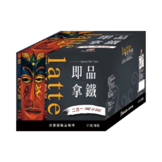 西雅圖 即品拿鐵, 1個, 即品拿鐵二合一(無加糖), 21g, 100個裝