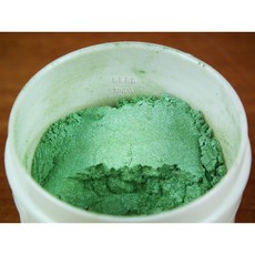 綠色珠光粉 10克, 1個