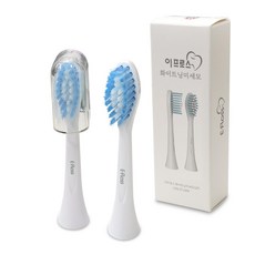 이프로스 음파전동칫솔 전용 리필 구성품, 화이트닝 미세모(W형), 1개