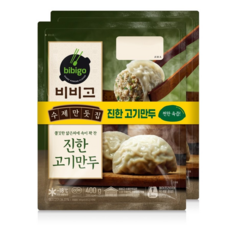 (냉동)비비고 수제(진한)고기만두400gx4개, 400g, 4개
