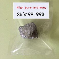 실험에 되는 100g 99.99% 고순도 안티몬 금속 조각, 단일옵션, 1개