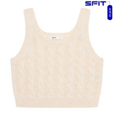 에스핏 중계점 25년 봄 이월상품 대전 #주니어 #여아 니트 뷔스티에 베스트 (라이트베이지) 블라우스와 레이어드하기 좋은 세미 크롭 기장의 깜찍한 뷔스티에