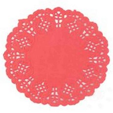 삼안 아트 칼라종이레이스 중 빨강 1개 일회용컵받침