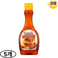 Cary s 캐리스 슈가프리 메이플 시럽 사은품 추가증정, 5개, 710ml
