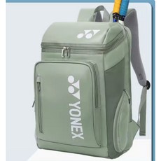 後背包yy雙肩包1408羽毛拍背包新款時尚yy包電腦包網球拍包羽球拍包 yy雙肩後背包 yy3-6支裝羽毛球袋, 1408牛油錄【送鞋袋】, 1個