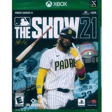 XBOX Series X MLB The Show 21 美國職棒大聯盟 21 英文美版 4K HDR 棒球遊戲, 1個, 現貨全新