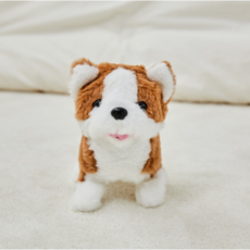 모던하우스 산책하는 강아지 인형 미니 포메, 1개, COLOR MIX, 25cm