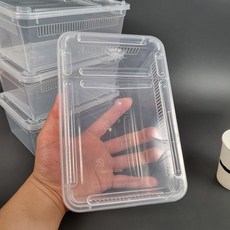 투명 도마뱀사육장 크레스티드 레오파드 달팽이키우기 곤충 등각류 986000ea (개), 본상품