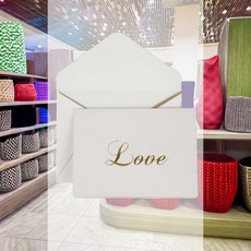 축하 메모 카드 기념일 환갑 편지 생일 기프트 디자인, LOVE