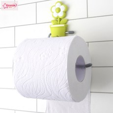 서락 플라워 휴지걸이 욕실걸이
