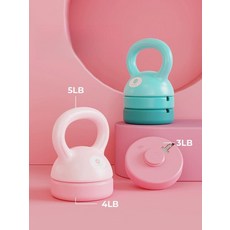 무게 조절 케틀벨 운동 웨이트 덤벨 홈트 장비 캐틀벨 형 스쿼트 홈짐 헬스, 힙업 케틀벨, 1g, 미스티핑크 6kg 13lb 충격 방지