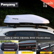 승용차 대용량 루프박스 차박 대형 루프백 캠핑, 1개, 디럭스 650L 화이트 더블 오프닝