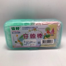 利聯 扁線牙線棒 經濟包 300支/包 恰好 牙線棒 300支/盒, 1個