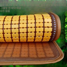 편백나무돗자리 마작매트 상쾌한 발판 가정용 접이식, 샴페인 디럭스 좁은 가죽 바닥 포함