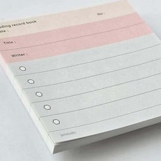 셀러덕 필독 도서 메모지 독서메모지