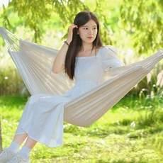캠핑 해먹 그늘막 실외 휴식 나무 그물 휴양지 정원 야외, 상세페이지 참조
