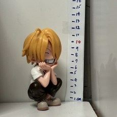 海賊王Q版公仔 魯夫 坐姿 大笑 港版祖國版盒裝 手辦 航海王 索隆 山治 GK 雕像禮物, 1個, 大笑 香吉士(袋裝