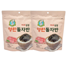 지도표 성경 명란돌자반 70g x 2개