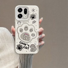 旋轉支架防摔手機殼 可愛貓爪, 可愛貓爪,OPPO 3, 1個