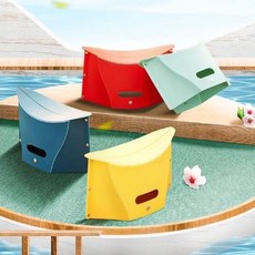 종이의자 등받이 피크닉 접이식 페이퍼 팝의자 간이 야외 페스티벌 친환경 캠핑, 2. 빨간색 1팩