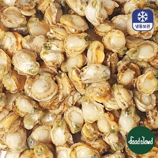 자숙 가리비살 소포장 10kg(1kgx10팩) 순살 가리비 냉동, 1개, 가리비살 10kg(1kgx10팩)