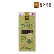 [청수식품]100% 메밀이좋아 비빔냉면 2인분 280gx1봉, 1개, .