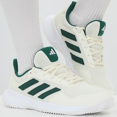 아디다스 남성/여성/주니어 올코트용 TENNIS 운동화 입문용 코트화 잔디 클레이 하드 코트 메쉬 갑피 미끄럼 방지