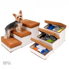 반려동물계단 애견수납계단 3단 반려견계단 노견계단