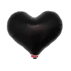 헬륨 완제품 발송 하트헬륨풍선 헬륨 넣어 택배 발송 회사로고풍선 기업로도풍선 단체풍선 제리하트 체공 길어 강추 IBREX 정품, X문구없음X, 검정