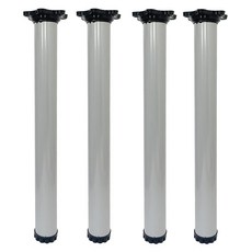 리폼플러스 식탁다리 700mm 테이블다리 책상다리, 그레이, 4개