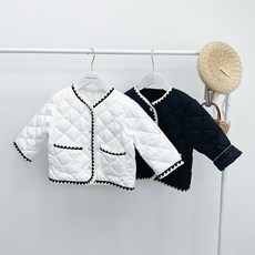 *특가* 여누키즈 아동복 여아용 러블리 누빔 경량 패딩 자켓 점퍼 등원 등교 자매룩 솜 외투 코트 아우터